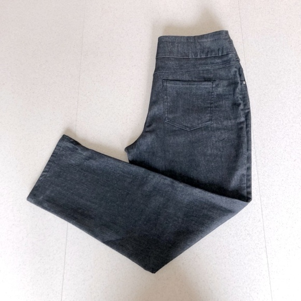 Ruby Rd. Size 10, Pull-on Pants, Dark Gray